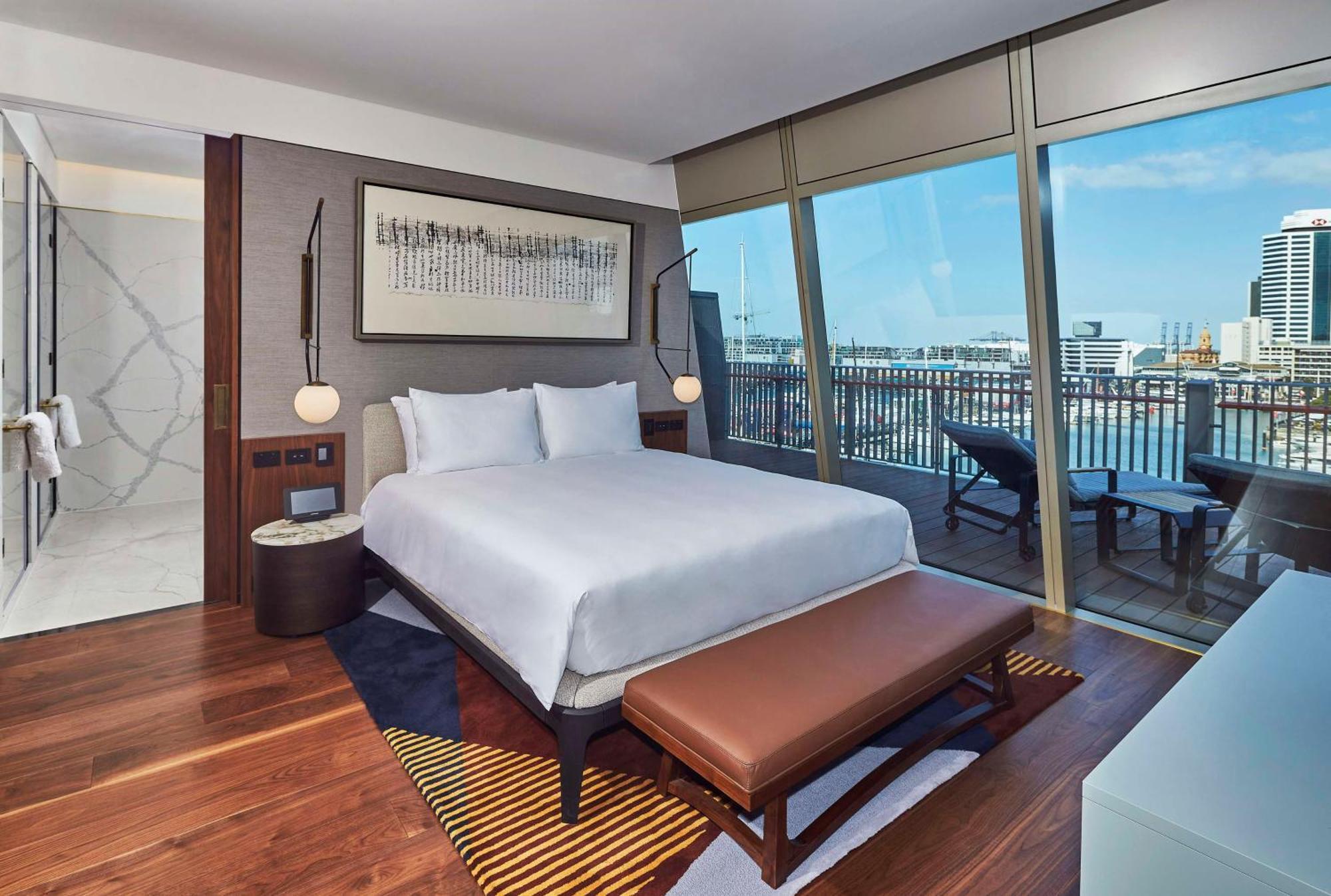 Отель Park Hyatt Окленд Экстерьер фото A bedroom at the hotel