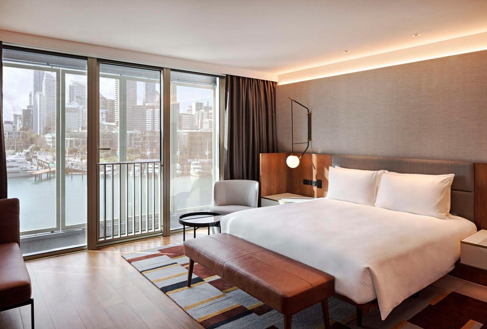 Отель Park Hyatt Окленд Экстерьер фото A bedroom at the hotel